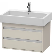 Тумба тауп матовый 75 см Duravit Ketho KT663709191