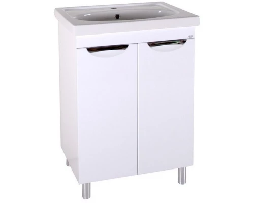 Тумба белый 56 см ASB-Mebel Мессина квадро