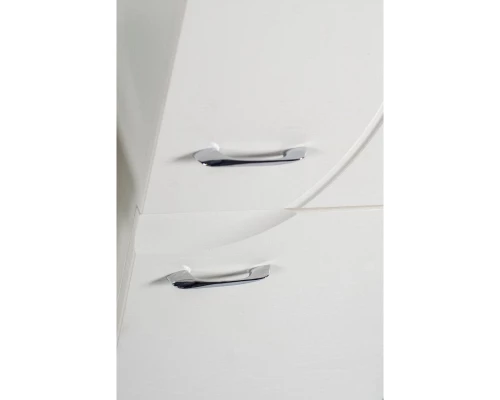 Пенал напольный белый ясень ASB-Mebel Альфа