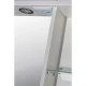 Зеркальный шкаф 65x80 см белый ясень R ASB-Mebel Альфа