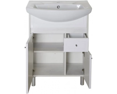 Тумба с раковиной белое дерево 61 см ASB-Mebel Орхидея