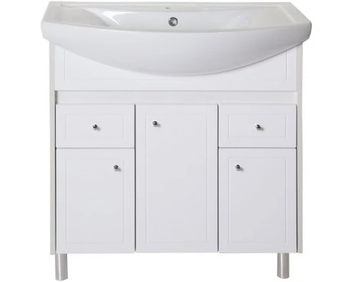 Комплект мебели белое дерево 80 см ASB-Mebel Орхидея