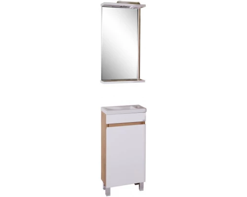 Комплект мебели белый/дуб золотой 40 см ASB-Mebel Марко