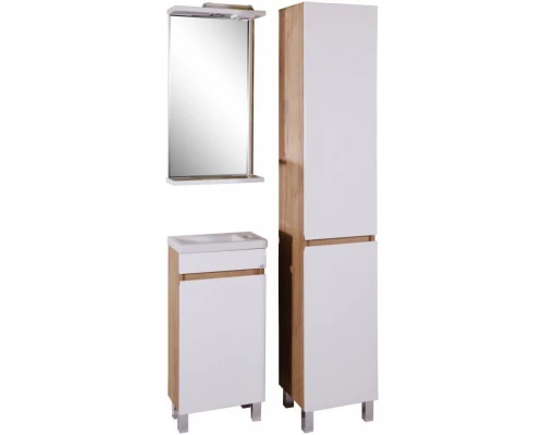 Комплект мебели белый/дуб золотой 40 см ASB-Mebel Марко