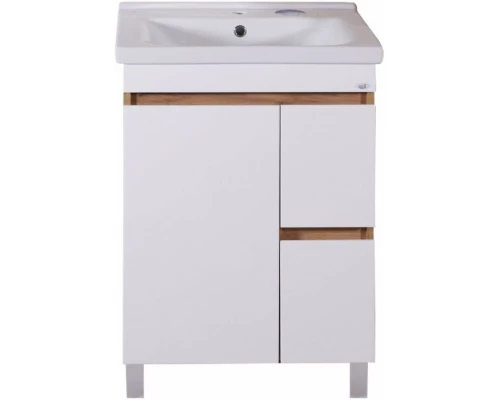 Комплект мебели белый/дуб золотой 60,5 см ASB-Mebel Марко