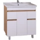 Тумба с раковиной белый/дуб золотой 80,5 см ASB-Mebel Марко