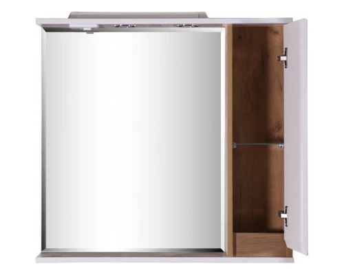 Комплект мебели белый/дуб золотой 80,5 см ASB-Mebel Марко