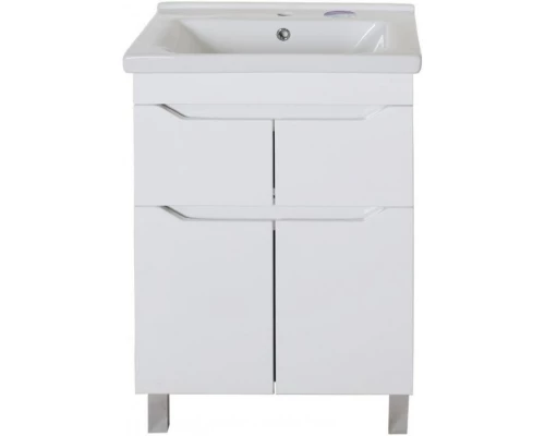 Тумба с раковиной белый 60,5 см ASB-Mebel Бари