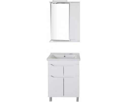 Комплект мебели белый 60,5 см ASB-Mebel Бари