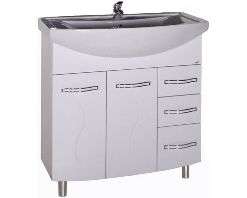 Комплект мебели белый 80 см ASB-Mebel Грета