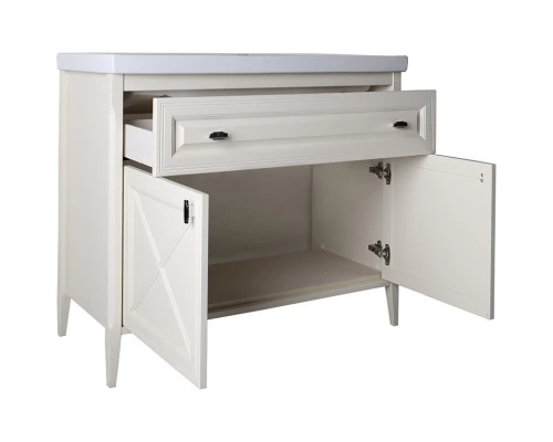 Тумба бежевый матовый 98,7 см ASB-Woodline Монте 4607947231687