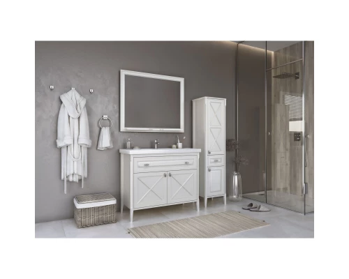 Тумба бежевый матовый 98,7 см ASB-Woodline Монте 4607947231687