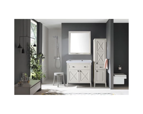 Комплект мебели бежевый матовый 81 см ASB-Woodline Монте