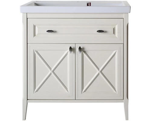 Комплект мебели бежевый матовый 81 см ASB-Woodline Монте