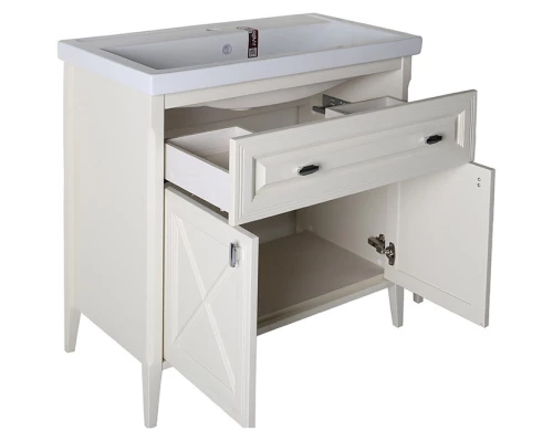 Комплект мебели бежевый матовый 81 см ASB-Woodline Монте