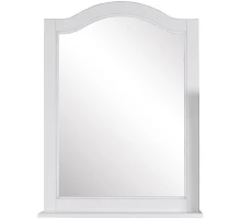 Зеркало 71,2x95 см белый серебряная патина ASB-Woodline Модерн 4607947230710