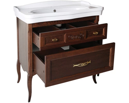 Тумба антикварный орех 81,2 см ASB-Woodline Модерн 4607947230734