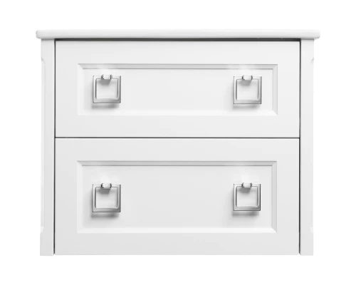 Комплект мебели белый матовый 77,6 см ASB-Woodline Рома 4607947232097 + 27654 + 4607947231755