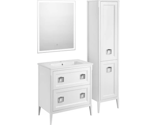 Тумба белый матовый 74,4 см ASB-Woodline Рома 4607947232035