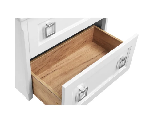 Комплект мебели белый матовый 77,6 см ASB-Woodline Рома 4607947232035 + 27654 + 4607947231755