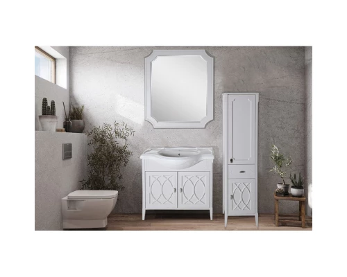 Тумба молочный 82 см ASB-Woodline Миа 4607947232042