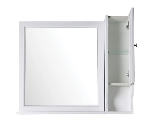 Комплект мебели белый серебряная патина 106 см ASB-Woodline Гранда