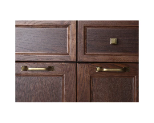 Тумба с раковиной антикварный орех 106 см ASB-Woodline Гранда