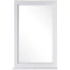 Зеркало 56,6x85 см белый серебряная патина ASB-Woodline Гранда 4607947230611
