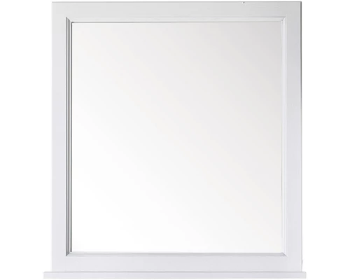 Комплект мебели белый серебряная патина 86 см с зеркалом ASB-Woodline Гранда