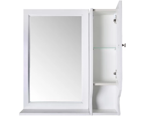 Комплект мебели белый серебряная патина 86 см ASB-Woodline Гранда