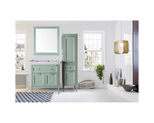Комплект мебели зеленый 86 см с зеркалом ASB-Woodline Гранда