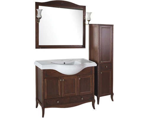 Зеркало 103,4x90,1 см антикварный орех ASB-Woodline Салерно 4627072675866