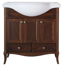 Тумба антикварный орех 78 см ASB-Woodline Салерно 4627072675941