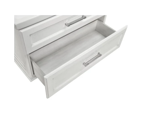 Тумба белый серебряная патина 100 см ASB-Woodline Венеция 4607947232271