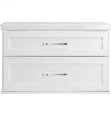 Тумба белый серебряная патина 100 см ASB-Woodline Венеция 4607947232271