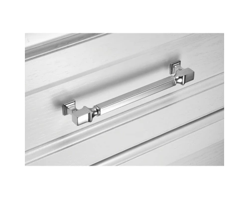 Тумба белый серебряная патина 100 см ASB-Woodline Венеция 4607947232271