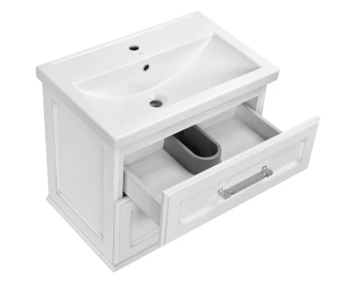 Комплект мебели белый серебряная патина 70,5 см ASB-Woodline Венеция