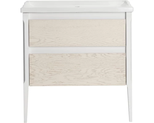 Комплект мебели белый матовый/бежевый 80,5 см ASB-Woodline Лорена