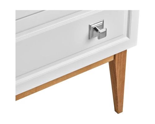 Тумба слоновая кость 79 см ASB-Woodline Каталина 4607947232578