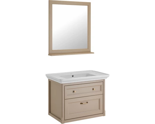 Зеркало 77x85 см капучино матовый ASB-Woodline Толедо 4607947232820