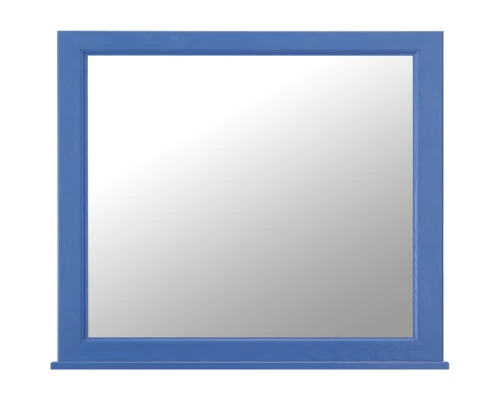 Зеркало 95,8x85 см синий матовый ASB-Woodline Толедо 4607947232776