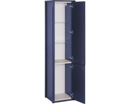 Пенал подвесной серый матовый R ASB-Woodline Кастелло 4607947233193