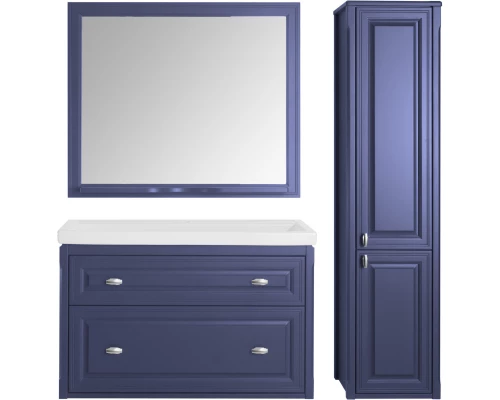 Зеркало 99,5x83,9 см серый матовый ASB-Woodline Кастелло 4607947233155