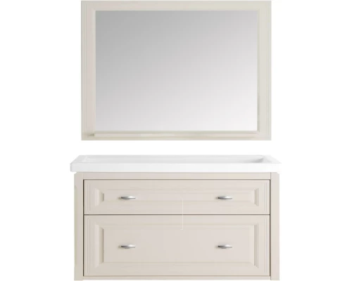 Тумба бежевый матовый 98,7 см ASB-Woodline Кастелло 4607947233322