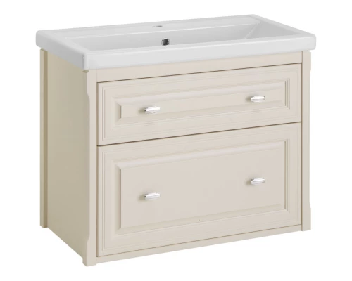 Комплект мебели бежевый матовый 81 см ASB-Woodline Кастелло