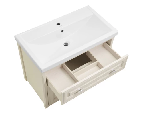 Комплект мебели бежевый матовый 81 см ASB-Woodline Кастелло