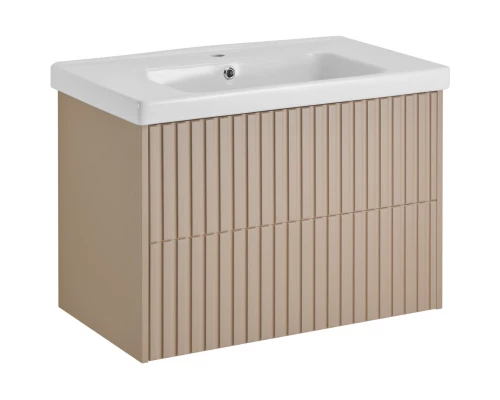 Комплект мебели капучино матовый 80 см ASB-Woodline Риола