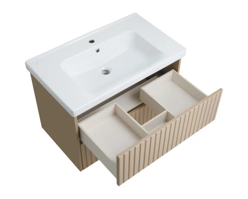 Комплект мебели капучино матовый 80 см ASB-Woodline Риола