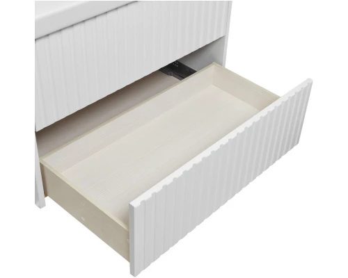 Тумба с раковиной слоновая кость 80 см ASB-Woodline Риола