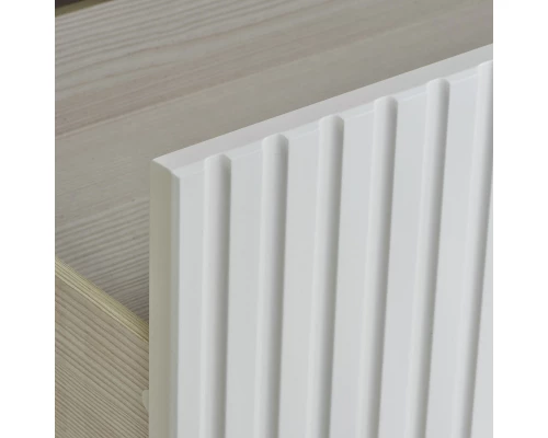 Тумба с раковиной слоновая кость 80 см ASB-Woodline Риола